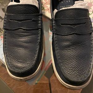 Cole Haan loafers shoes size 9 blue navy color